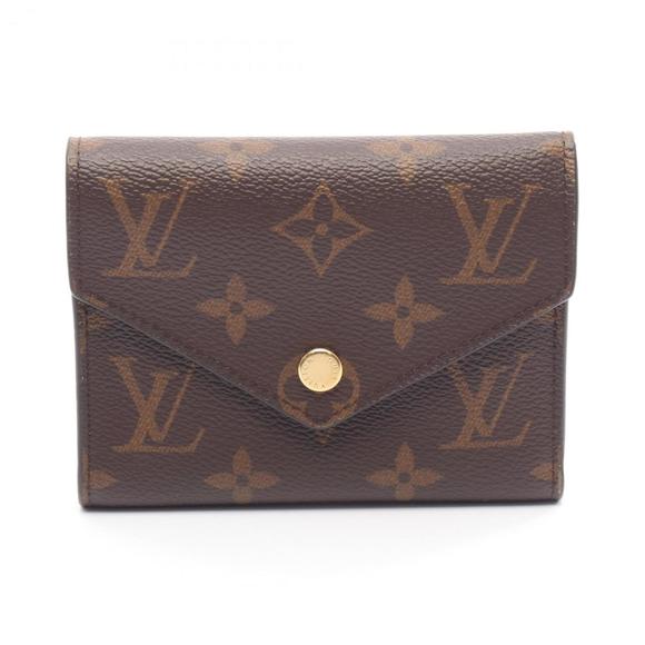Louis Vuitton Victorine Portefeuille Tri-fold Wallet in Coated Canvas with Mo... - Picture 1 of 6